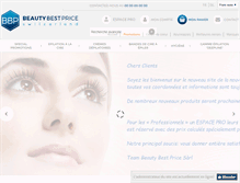 Tablet Screenshot of beautybestprice.com